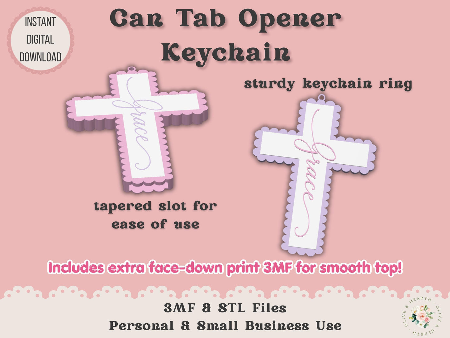 Scalloped Cross