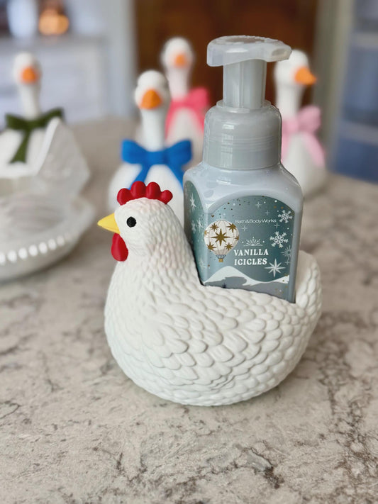 Chicken Soap Bottle Holder BBW