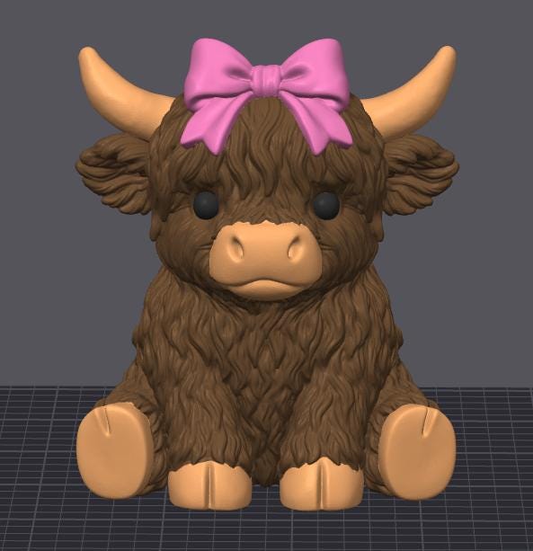 Highland Cow Soap Bottle Holder BBW