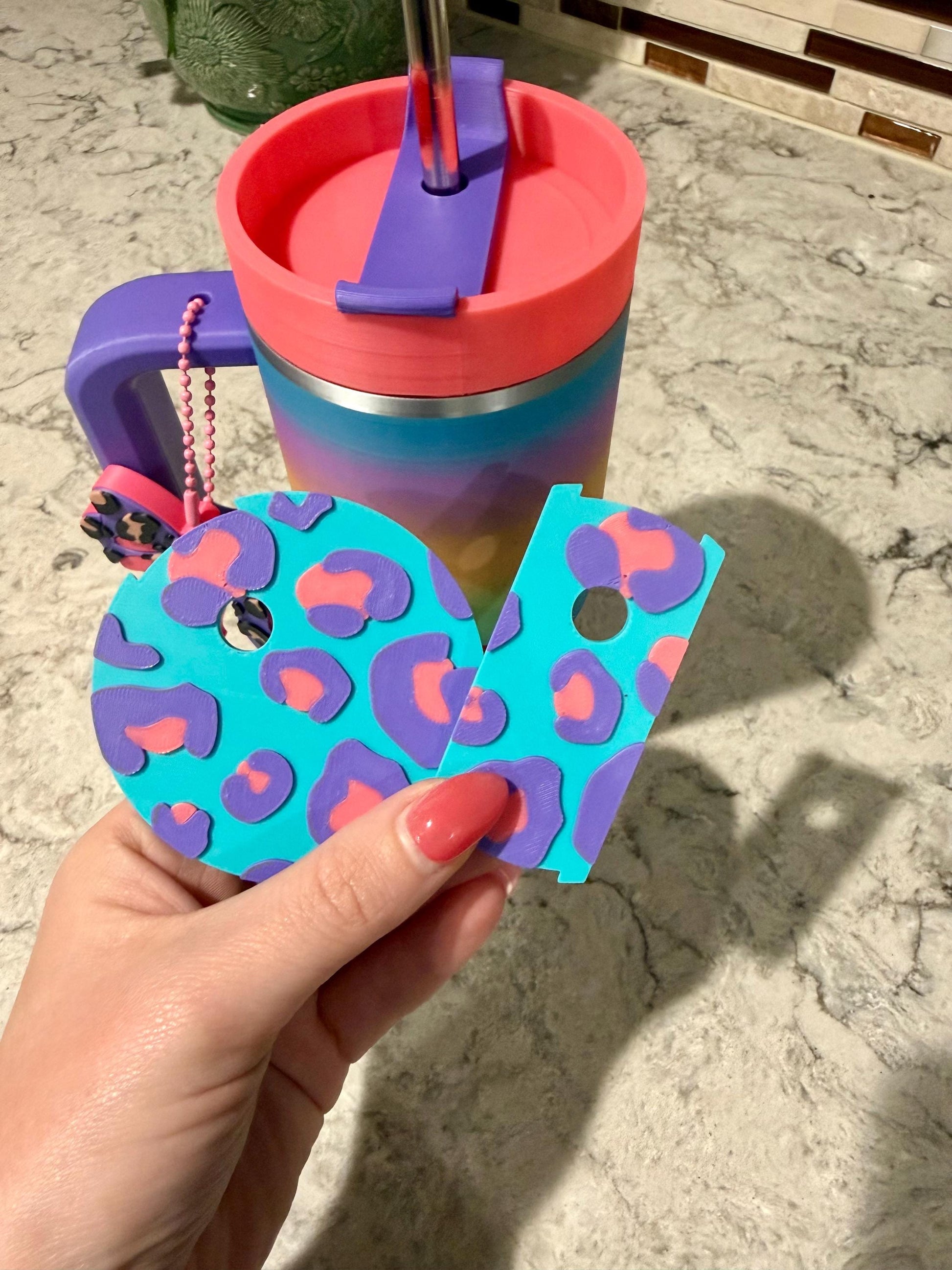 Decorative Toppers for Tumbler Can Holder - Digital File