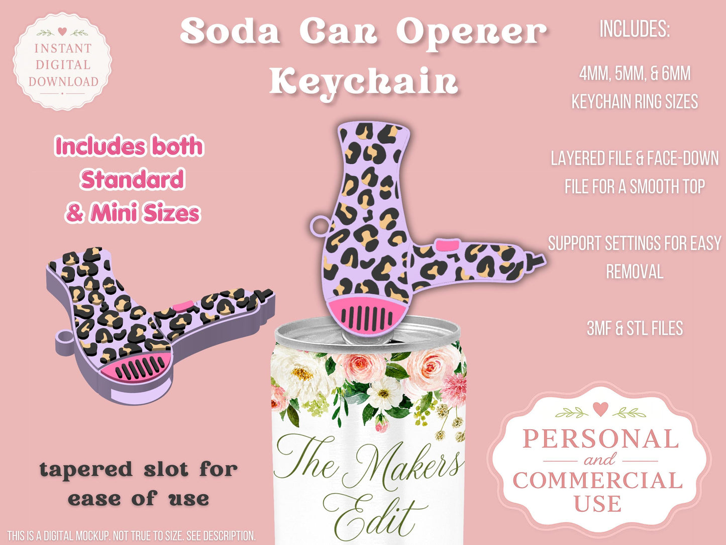 Leopard Print Hair Dryer
