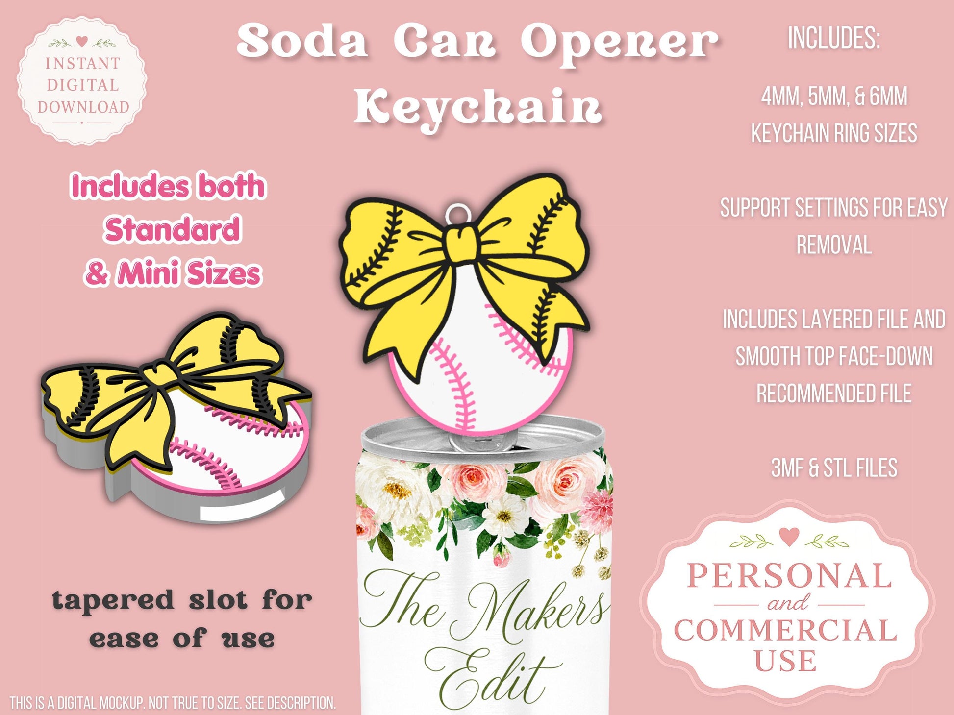 Softball Baseball Coquette Bow