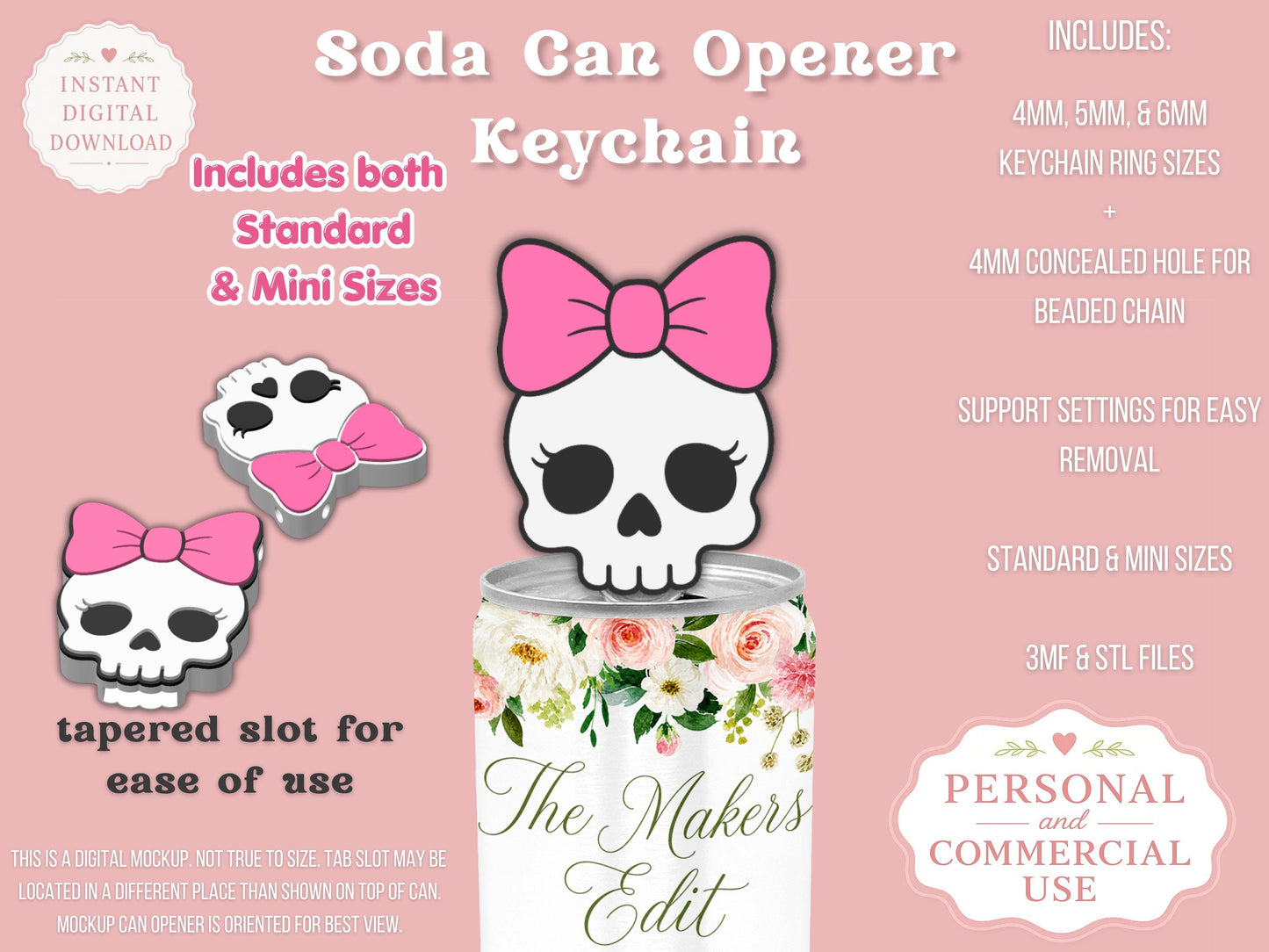 Skeleton Coquette Bow