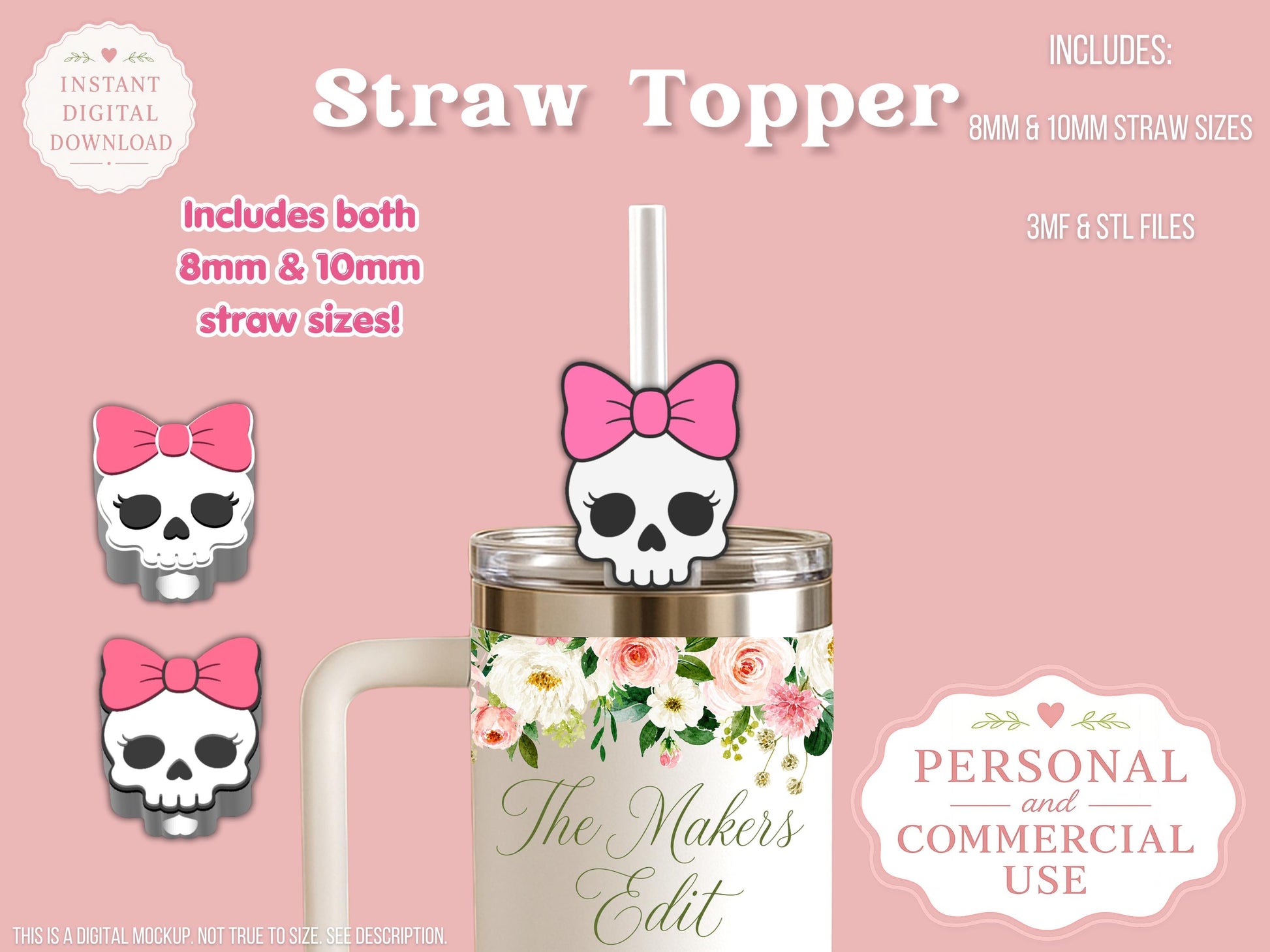 Skeleton Coquette Bow